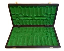 Drevene sachy Česká klubovka original s dřevěnou šachovnicí