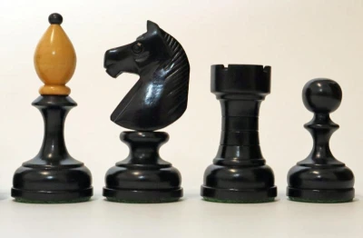 Česká Klubovka Retro Elegance dřevěné šachové figurky