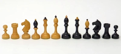 Česká Klubovka Retro Elegance dřevěné šachové figurky