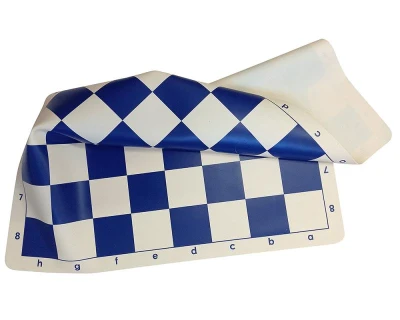 Česká Klubovka Retro Exclusive šachová souprava s nemačkavou šachovnicí a sáčkem