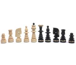 Dřevěné-šachy.cz Dřevěné šachy.cz Figurky Grand Maximus inkrustované mědí