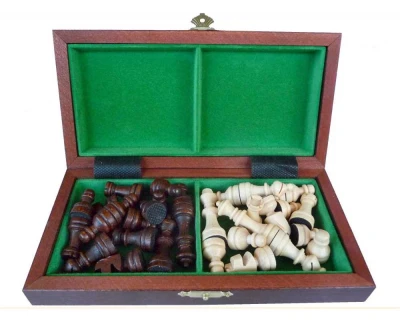 Dřevěné-šachy.cz Dřevěné šachy.cz Šachy magnetické dřevěné Mini (AKČNÍ CENA)