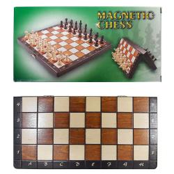 Dřevěné-šachy.cz Dřevěné šachy.cz Šachy magnetické hnědé 28 cm