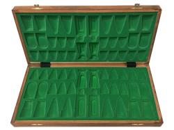 Drevene-sachy.cz Drevene sachy.cz Šachy turnajové č.6 s intarzovanou šachovnicou