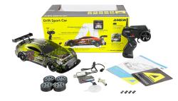 Drift Sport RC Car GTR 4WD 1:16 RTR s kouřem a LED osvětlením zelené