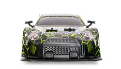 Drift Sport RC Car GTR 4WD 1:16 RTR s kouřem a LED osvětlením zelené