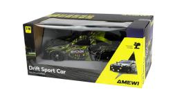 Drift Sport RC Car GTR 4WD 1:16 RTR s kouřem a LED osvětlením žluté