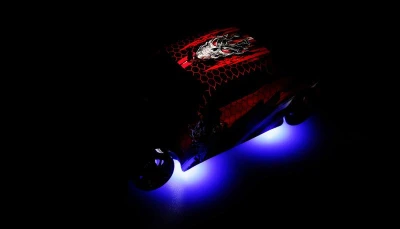 Amewi Drift Sport Muscle Car červené 4WD 1:24 RTR RC driftovací auto