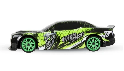 Amewi Drift Sport Muscle Car zelené 4WD 1:24 RTR RC driftovací auto