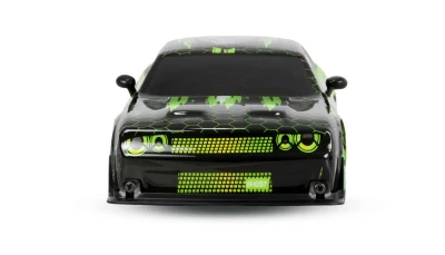 Amewi Drift Sport Muscle Car zelené 4WD 1:24 RTR RC driftovací auto
