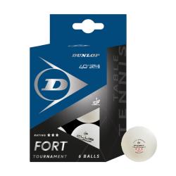 DUNLOP Fort Tournament 40+ *** ITTF (6 ks) biely
