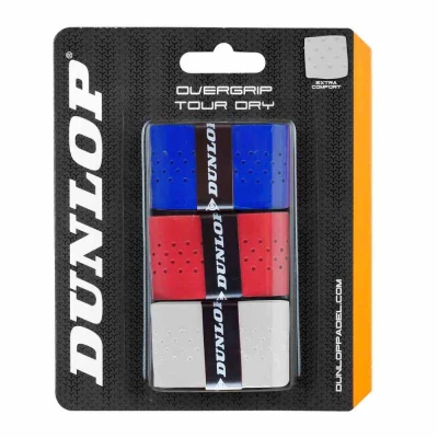 DUNLOP Padel omotávky DRY TOUR OverGrip mix DUNLOP Padel omotávky DRY TOUR OverGrip mix