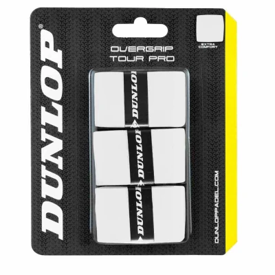 DUNLOP Padel omotávky PRO TOUR OverGrip bílý