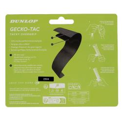 Tenis omotávka DUNLOP GECKO-TACK OverGrip 0,5 mm bílá