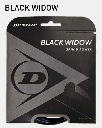 Dunlop BLACK WIDOW 16G 1,26 mm 200 m tenisový výplet