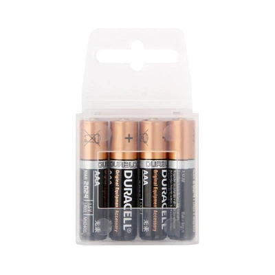 Duracell Baterie mikrotužková AAA LR03 Alkalická blistr 4 ks