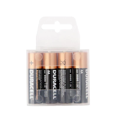 Duracell Baterie tužková AA LR6 Alkalická blistr 4 ks
