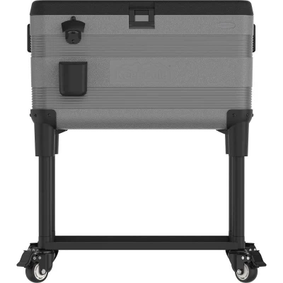 DURAMAX MDMIBXX174GY Vyvýšený chladící box na kolečkách 70 l