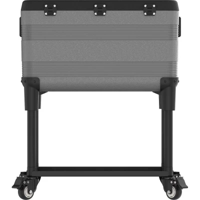 DURAMAX MDMIBXX174GY Vyvýšený chladící box na kolečkách 70 l
