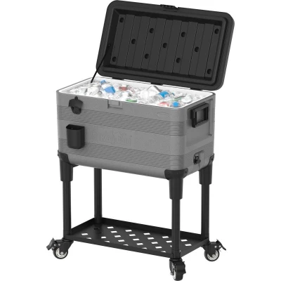 DURAMAX MDMIBXX174GY Vyvýšený chladící box na kolečkách 70 l