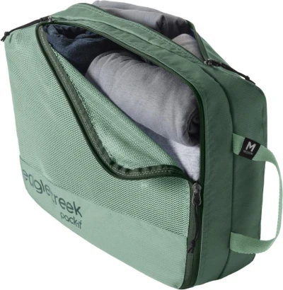 Eagle Creek Pack-It Reveal Clean/Dirty Cube vrbově zelený M cestovní organizér