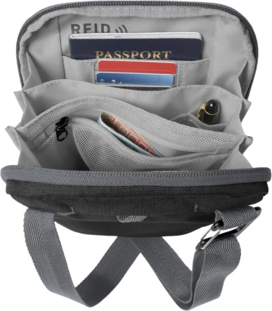 Eagle Creek taška Stash RFID Crossbody Bag black