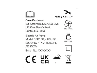 Easy Camp pumpa Super Cell 230V Pump