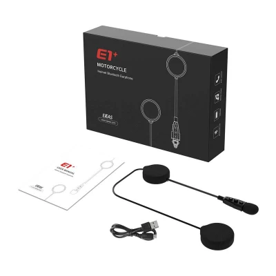 Ejeas Bluetooth sluchátka E1+ pro helmy