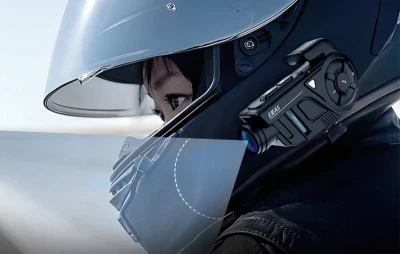 Ejeas Interkom pro motocykly K1Pro s nahrávacím zařízením