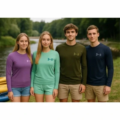 Elements Gear DERMIS zelené pánské lycrové triko s dlouhým rukávem