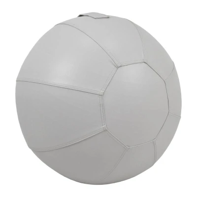 ELJET Designový míč - PU kůže šedá