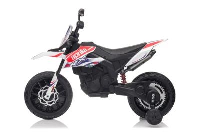ELJET Dětská elektrická motorka Aprilia Rx125 bílá/white