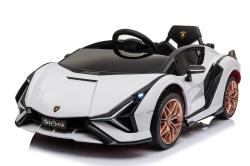 ELJET Detské elektrické auto Lamborghini Sian biela/white ELJET Detské elektrické auto Lamborghini Sian biela/white