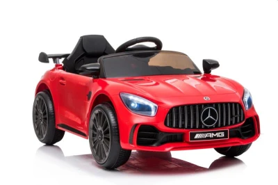 ELJET Dětské elektrické auto Mercedes AMG GT červená/red