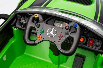 ELJET Dětské elektrické auto Mercedes AMG GT3 Premium zelená