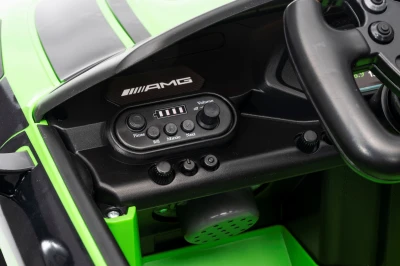 ELJET Dětské elektrické auto Mercedes AMG GT3 Premium zelená