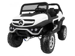 ELJET Detské elektrické auto Mercedes Benz Unimog Truck - biela ELJET Detské elektrické auto Mercedes Benz Unimog Truck - biela