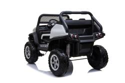 ELJET Dětské elektrické auto Mercedes Benz Unimog Truck - bílá