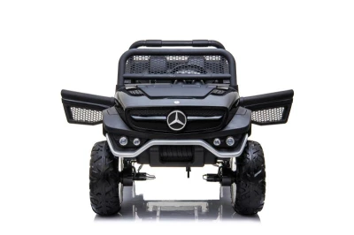 ELJET Dětské elektrické auto Mercedes Benz Unimog Truck - černá