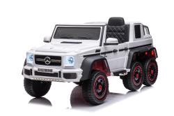 ELJET Detské elektrické auto Mercedes G63 - 6 kol biela/white ELJET Detské elektrické auto Mercedes G63 - 6 kol biela/white