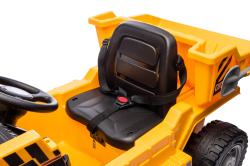 ELJET Dětské elektrické auto sklápěč žlutá Li-Ion