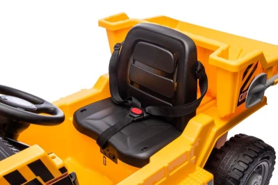 ELJET Dětské elektrické auto sklápěč žlutá Li-Ion