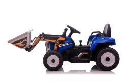 ELJET Detský elektrický traktor s nakladacou lyžicou modrá Li-Ion ELJET Detský elektrický traktor s nakladacou lyžicou modrá Li-Ion