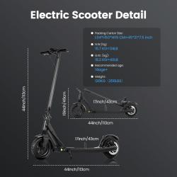 ELJET Elektrická koloběžka C-85 černá