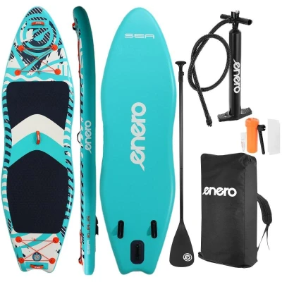 ENERO 140 kg modrý 320x91x15 cm paddleboard set ENERO 140 kg modrý 320x91x15 cm paddleboard set