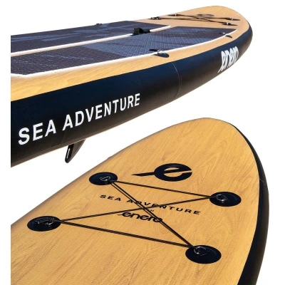 ENERO 145 kg NEPTUN WOODEN 320x76x15 cm paddleboard set (VÝPRODEJ)