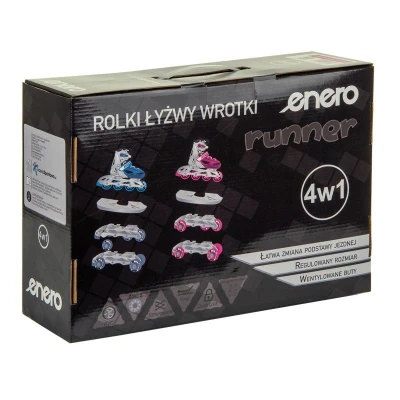 Enero 4v1 růžové dětské brusle