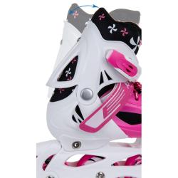 Enero 4v1 ružové detské korčule