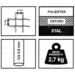 ENERO PRO skládací branka 90x60x60 cm