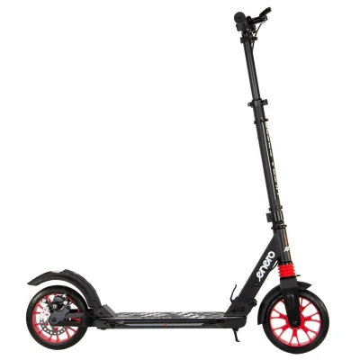 Enero Ultra Speed 200 mm černá koloběžka s brzdou a odpružením (VÝPRODEJ)